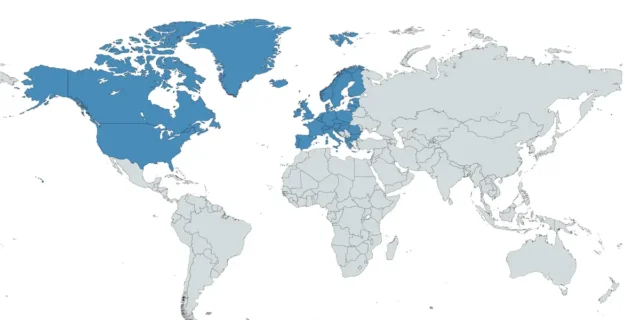 Map Shows Countries Where Facebook Is Blocked