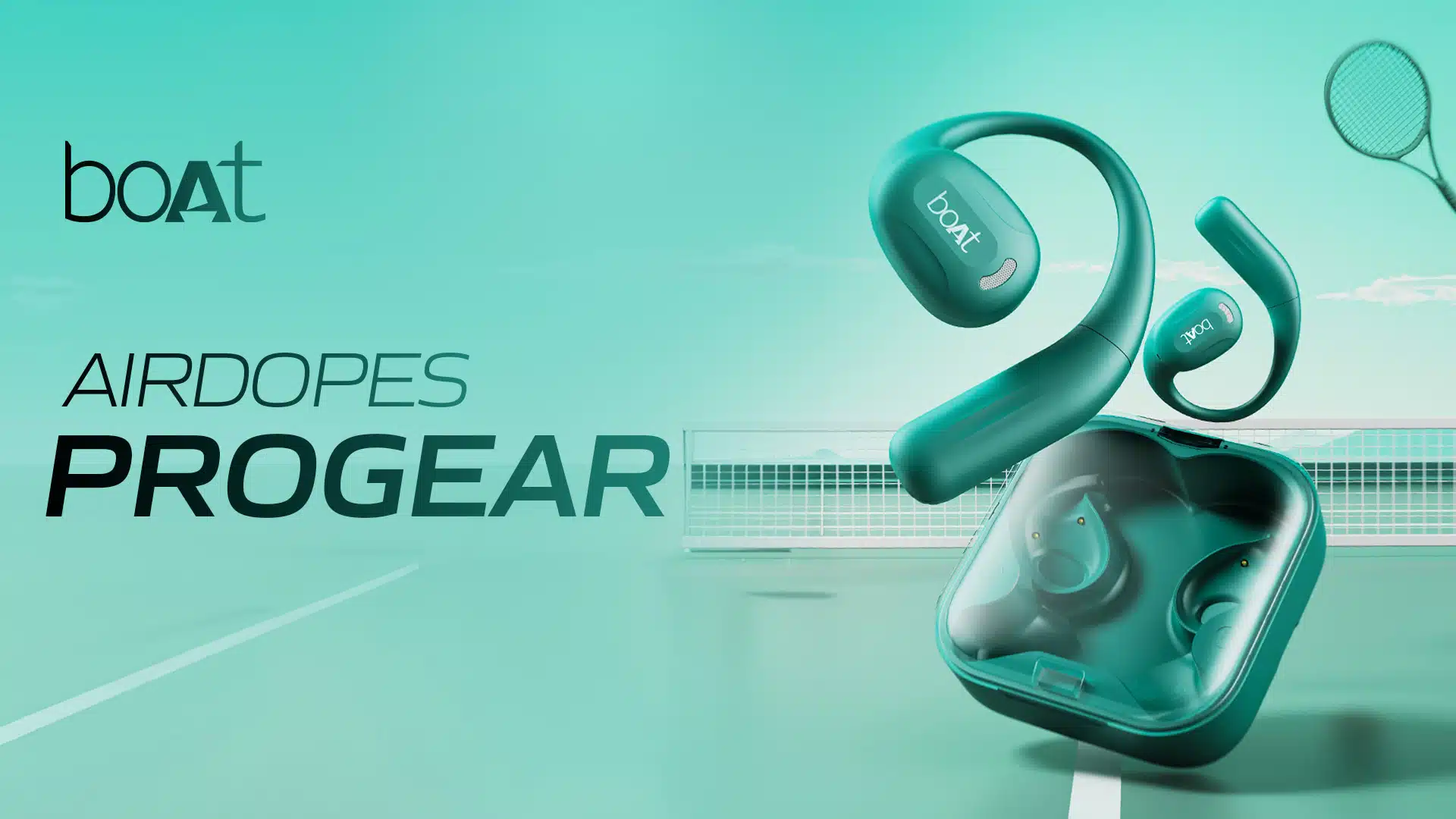 boAt Launches Airdopes ProGear: Open-Ear Earbuds with 100-Hour Playtime