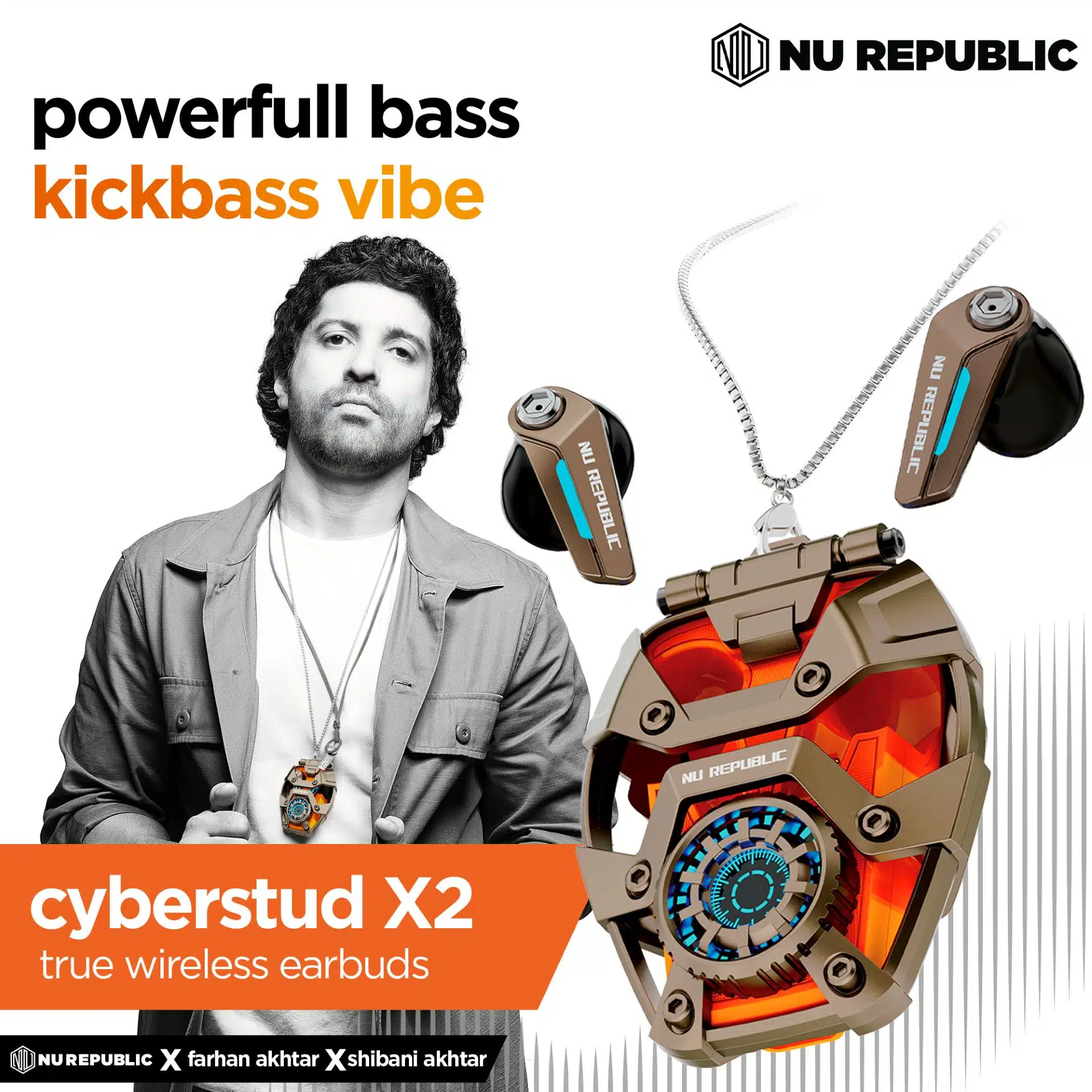 Nu Republic Introduces Two New Cutting-Edge Wireless Earbuds: Cyberstud X4 Firefly and Cyberstud X2