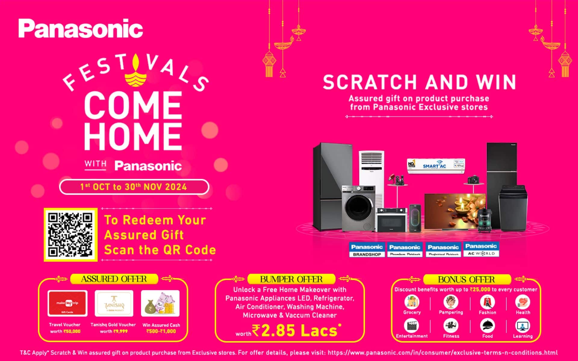 Panasonic Celebrates the Festive Season with 'Come Home with Panasonic' Campaign