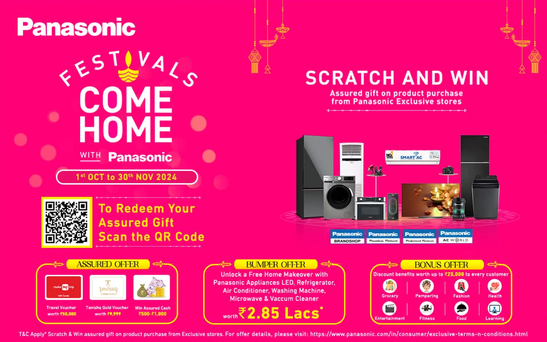Panasonic Celebrates the Festive Season with 'Come Home with Panasonic' Campaign