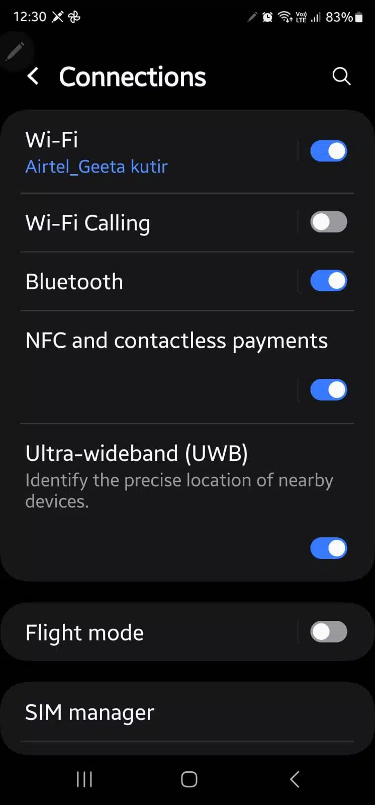 Samsung Galaxy Smartphone