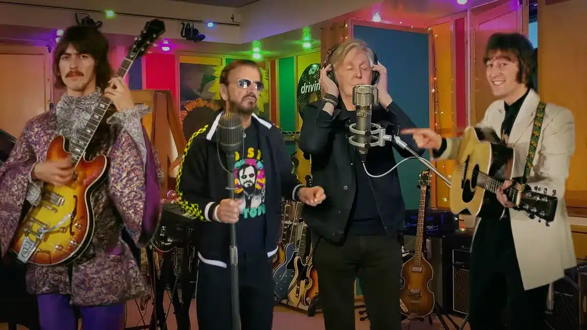 When AI Meets the Beatles