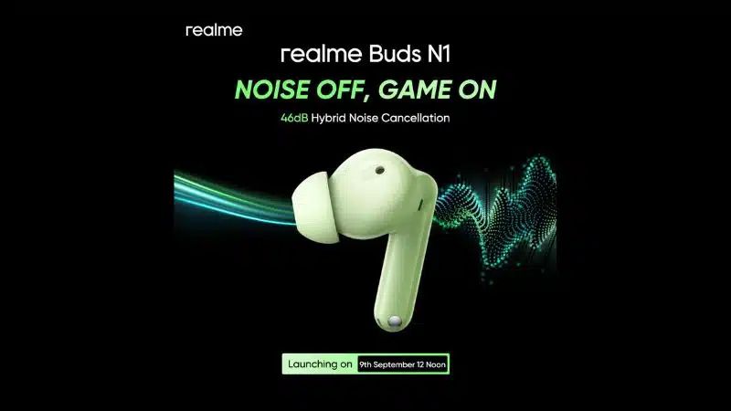 realme Redefines Wireless Audio with Upcoming Launch of realme Buds N1