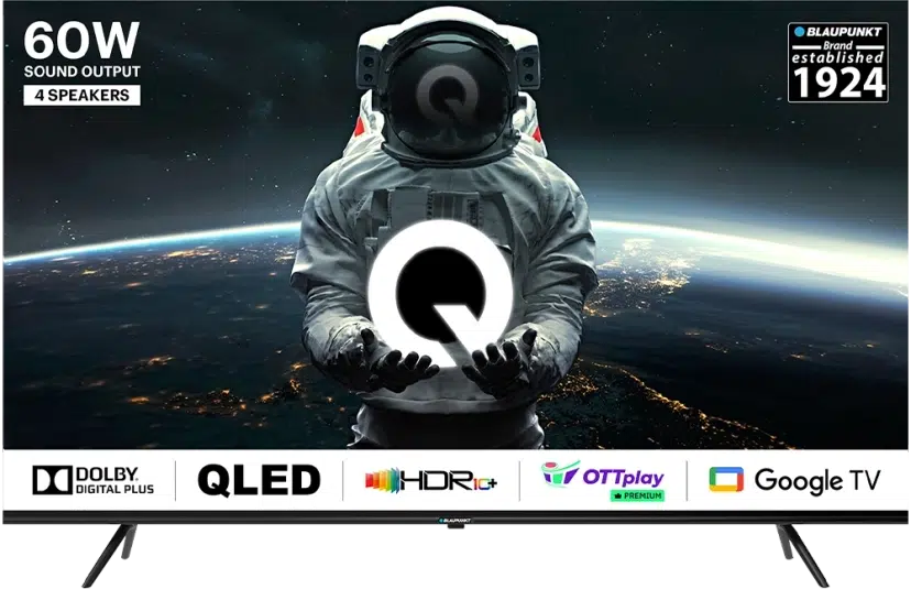 Blaupunkt 126 cm (50 inches) Quantum Dot Series 4K Ultra HD QLED Google TV