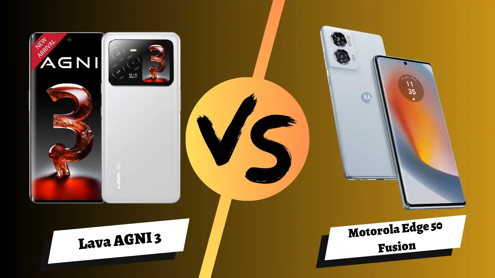 Lava Agni 3 vs Motorola Edge 50 Fusion: A Deep Dive into the Mid-Range Showdown