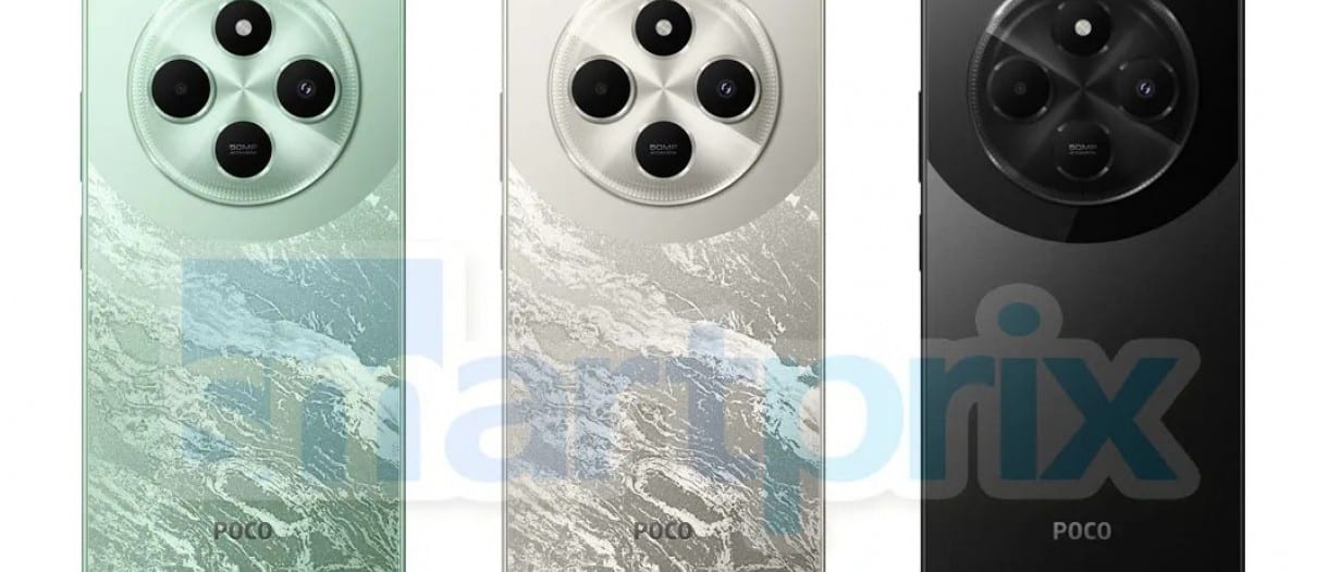 Leaked Images Reveal Poco C75's Glitzy Color Options