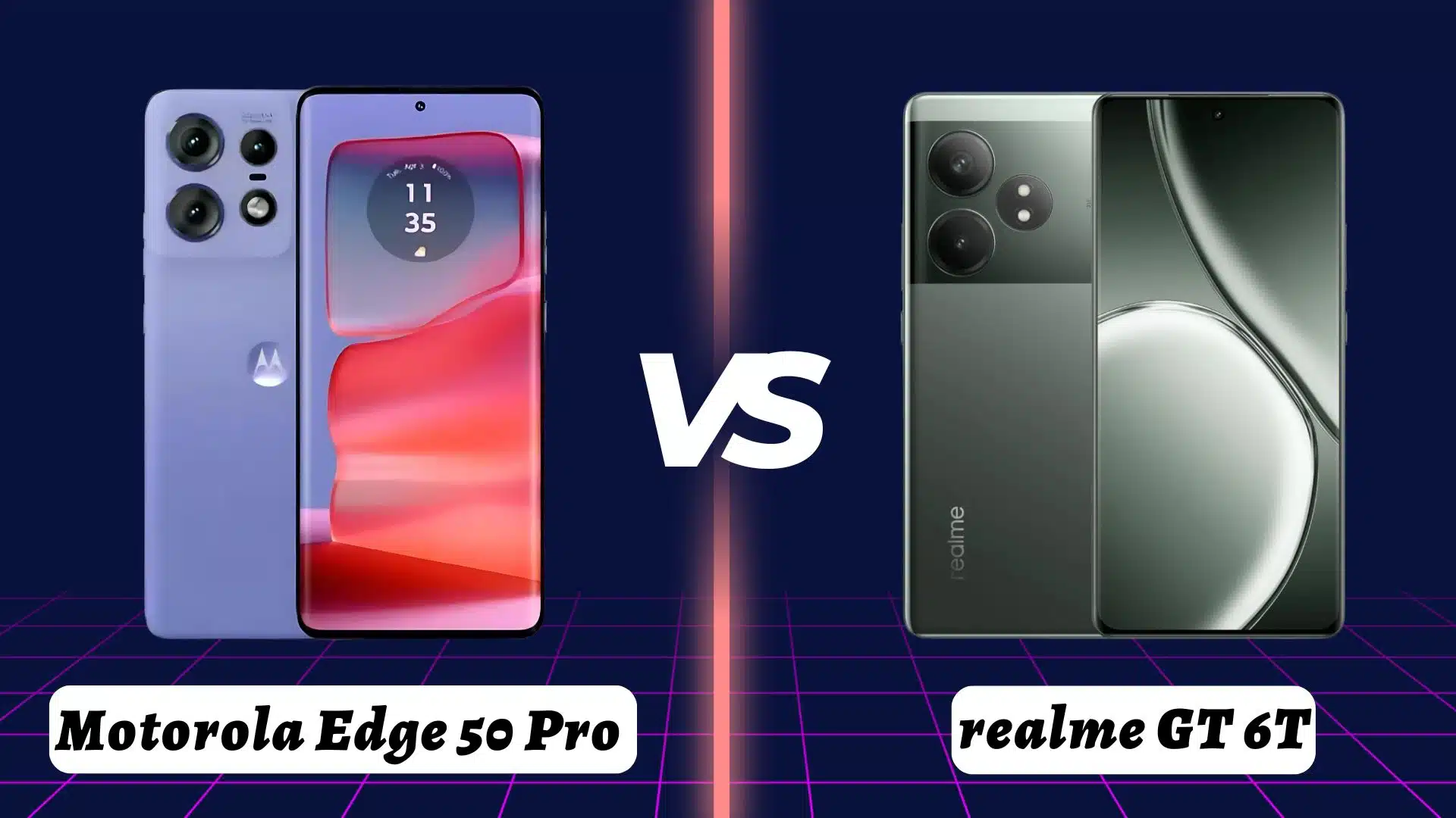 Motorola Edge 50 Pro or realme GT 6T: The Ultimate Mid-Range Showdown