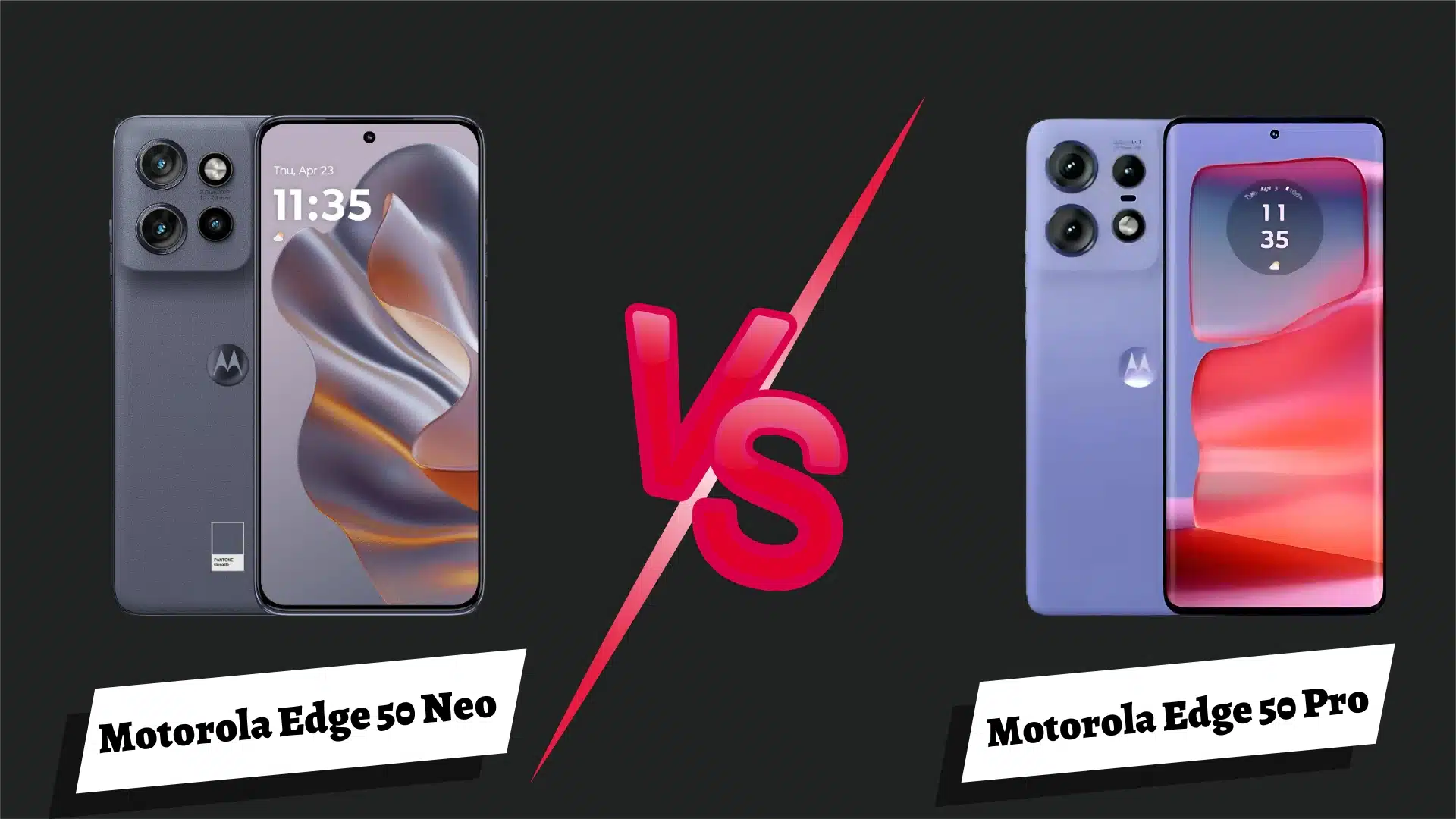 Motorola Edge 50 Neo vs Motorola Edge 50 Pro: Which One is Right for You?
