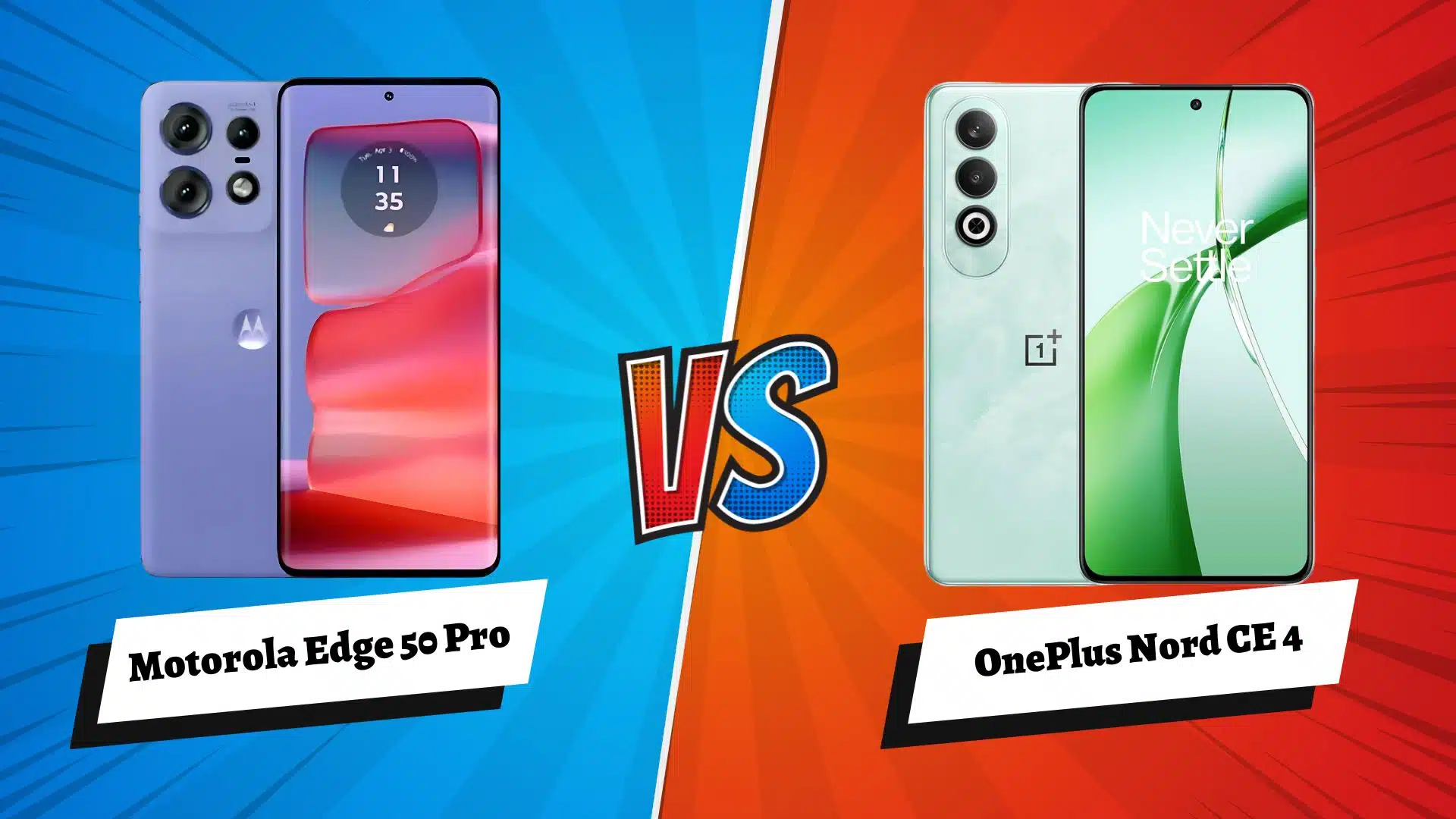 Motorola Edge 50 Pro vs OnePlus Nord CE4: Which is Right for You?