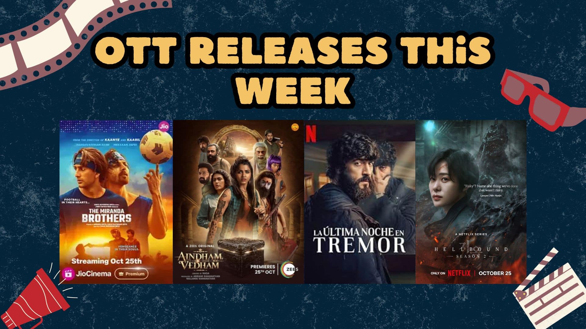 OTT Releases This Week (October 25, 2024): Bingeworthy Shows & Movies You Can't Miss