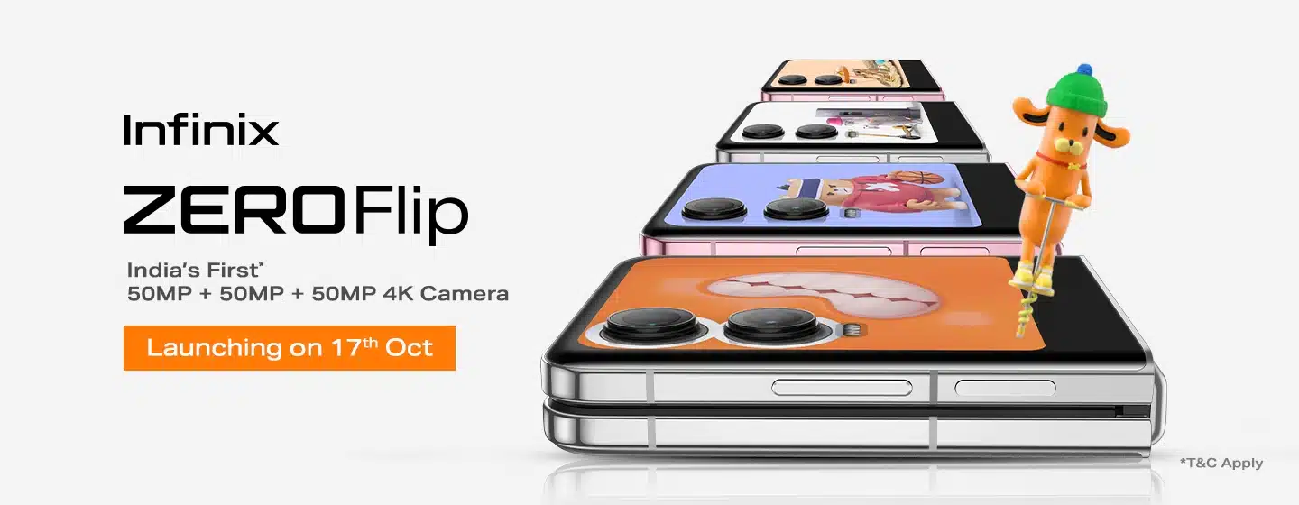 Infinix Zero Flip with 70W Charging and 512GB Storage Set to Launch Under ₹50K