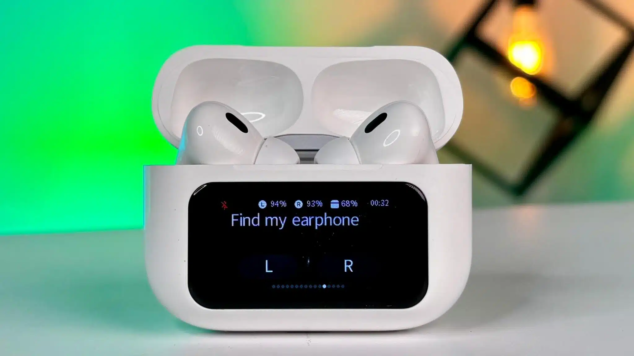 TecSox Alpha Smart Display TWS Bluetooth Earbuds