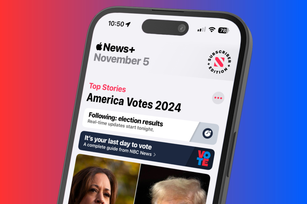 Watch the 2024 U.S. Election Results Unfold on Your iPhone Lock Screen