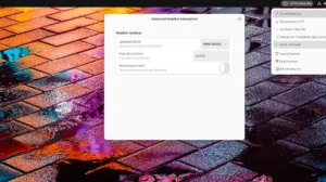A Deep Dive into the Advanced Weather Companion GNOME Shell Extension