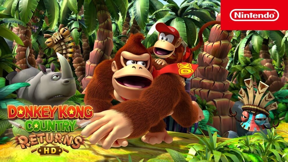 Donkey Kong Country Returns Swings Onto Switch with HD Graphics and Funky Mode