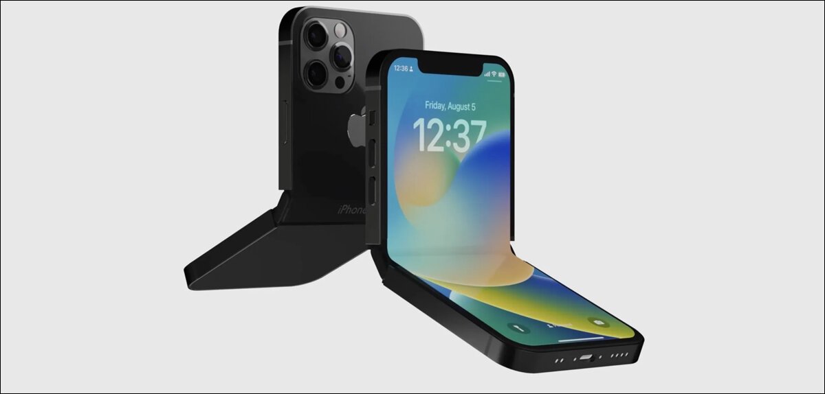 Folding iPhone