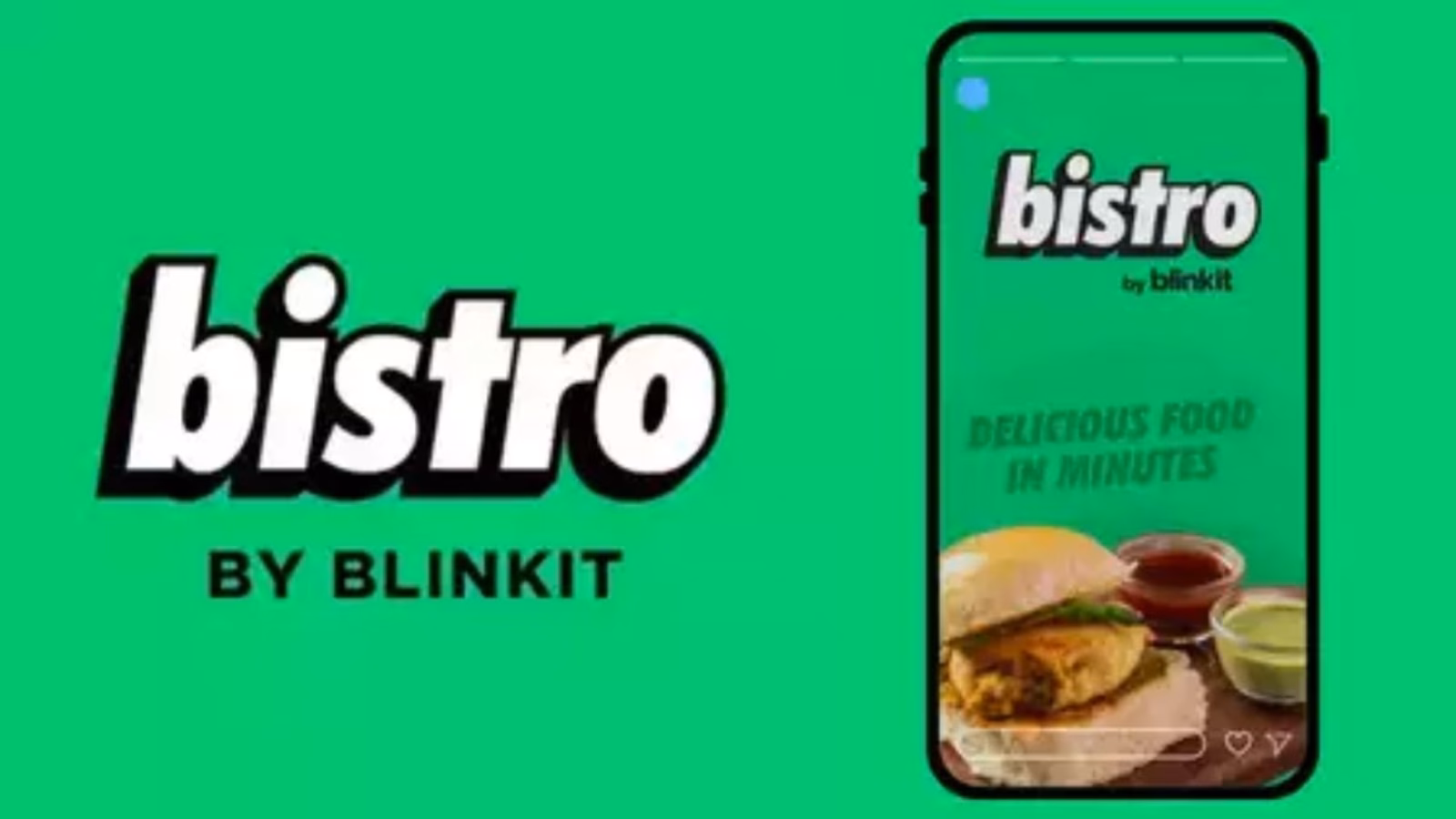 Blinkit launches 10-minute food delivery app Bistro across Gurugram