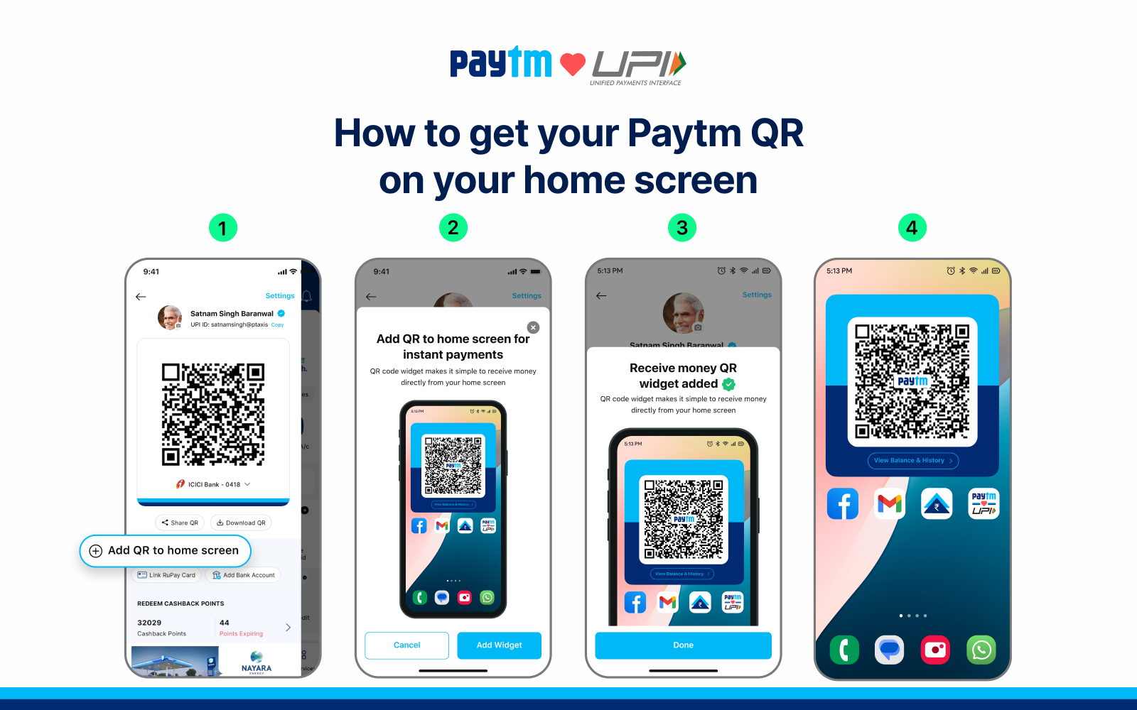 Paytm Launches 'Receive Money QR Widget' for Android Users: A Game-Changer for Influencers, Shopkeepers, and Small Businesses 1 Paytm Launches 'Receive Money QR Widget' for Android Users: A Game-Changer for Influencers, Shopkeepers, and Small Businesses