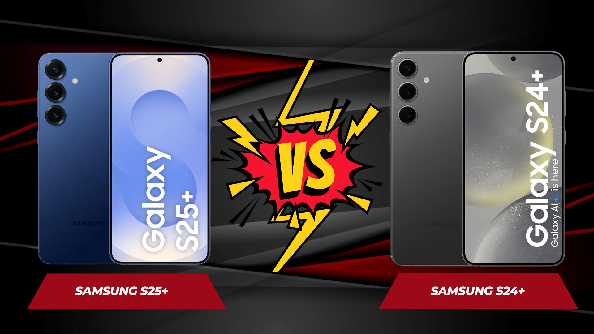 Samsung Galaxy S25+ vs Samsung Galaxy S24+: A Detailed Comparison
