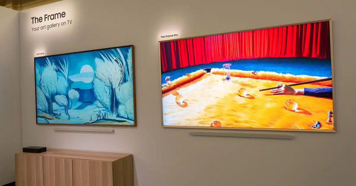 Samsung The Frame Pro Steals the Show at CES 2025