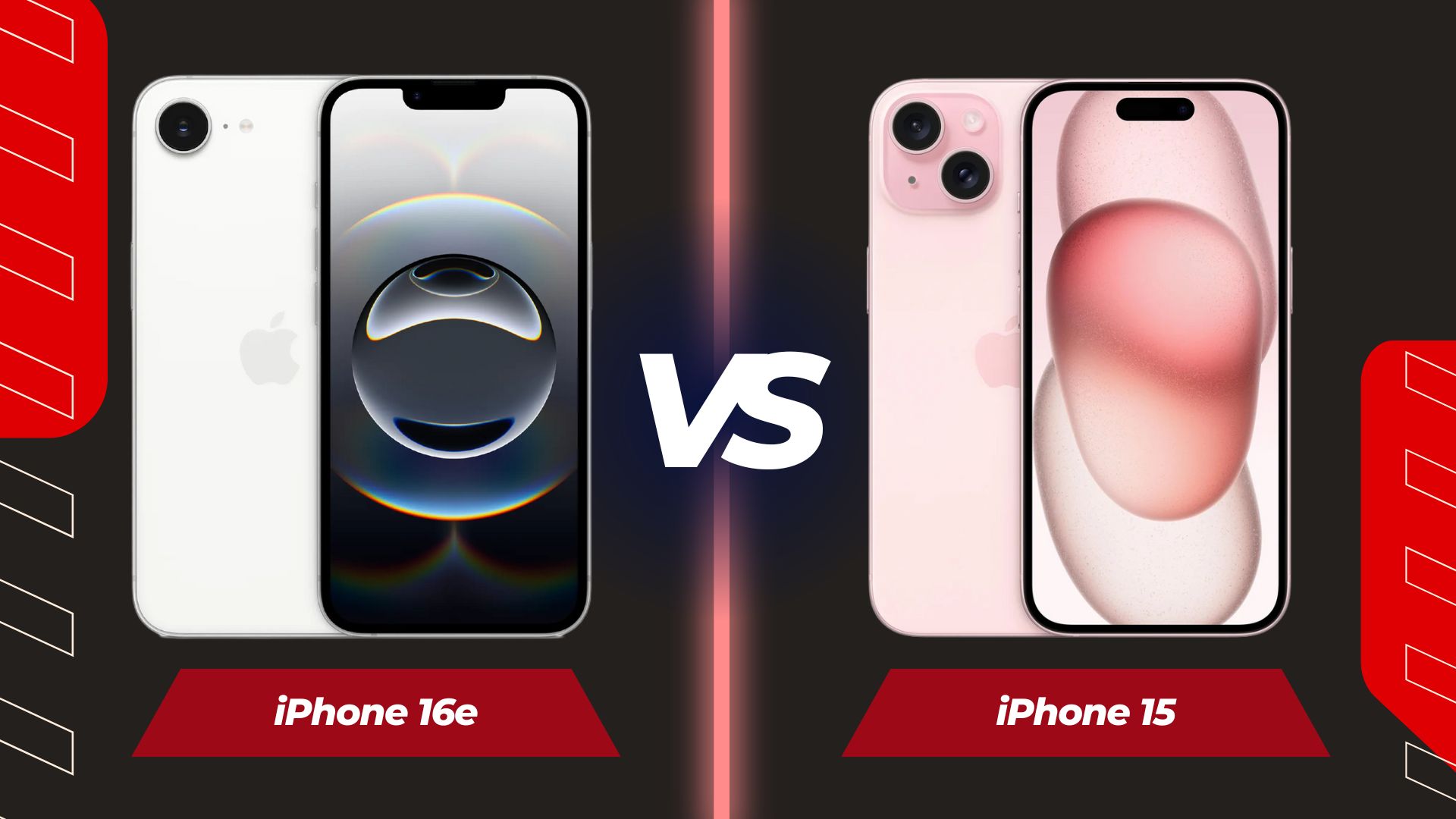 Apple iPhone 16e vs Apple iPhone 15