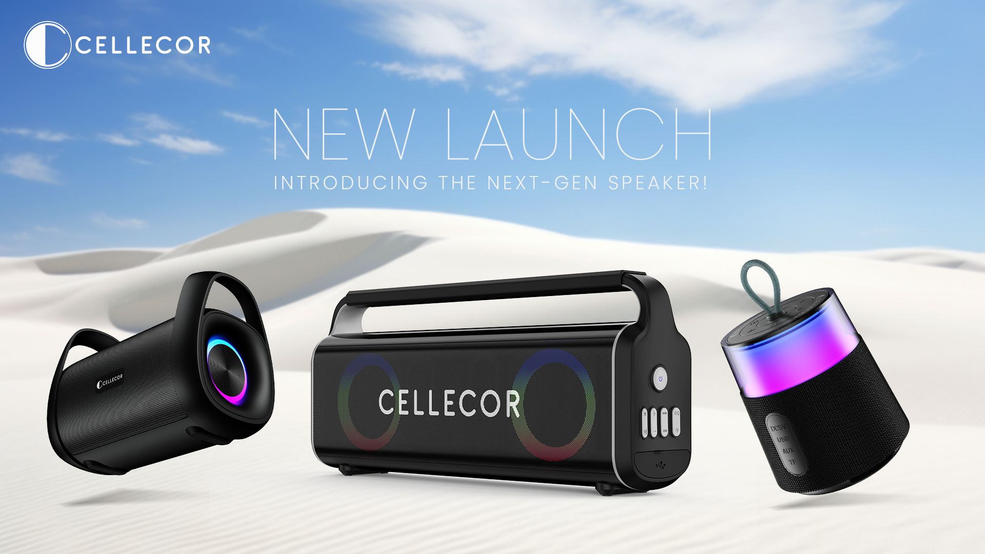 Cellecor Gadgets Unveils High-Bass Bluetooth Speakers & Soundbars for Holi 2025