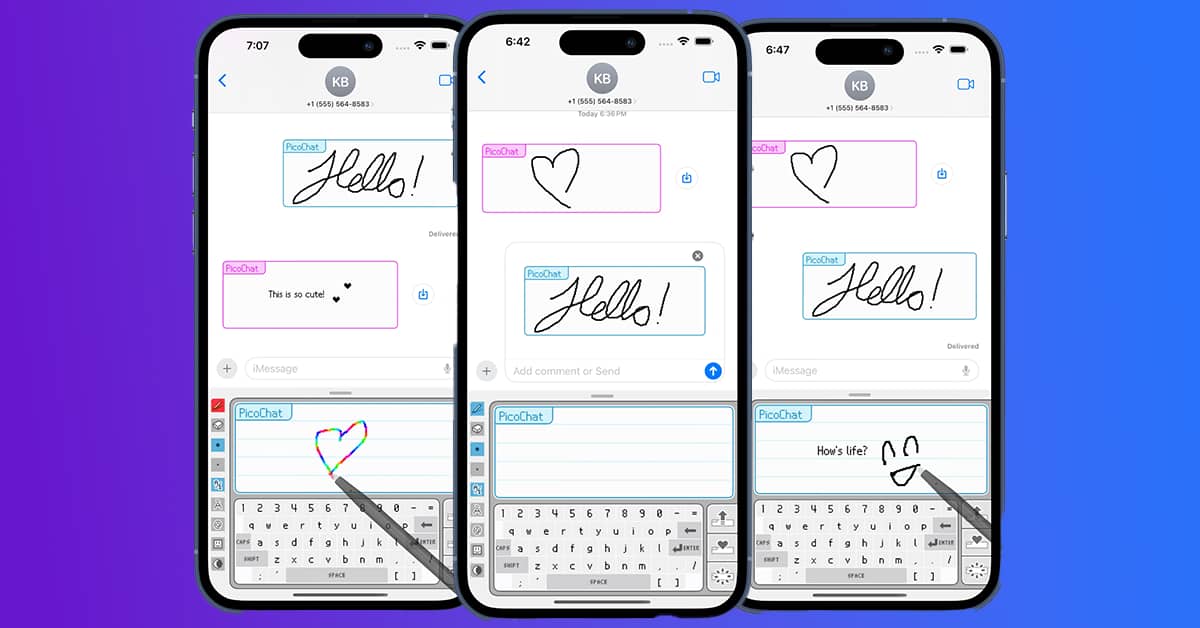 PictoChat Returns in iMessage