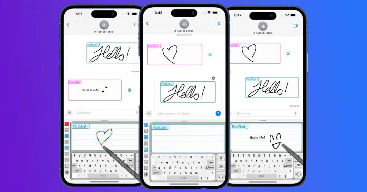 PictoChat Returns in iMessage
