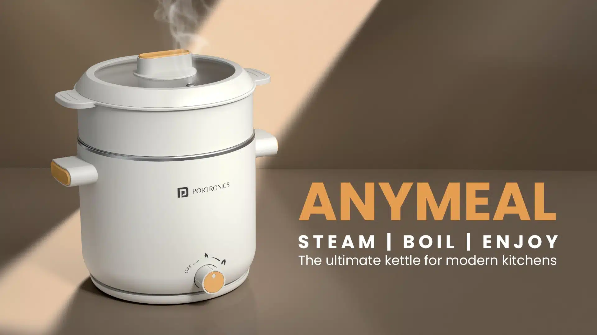 Portronics Unveils AnyMeal Multicook Electric Kettle – A Multi-Purpose Kitchen Essential