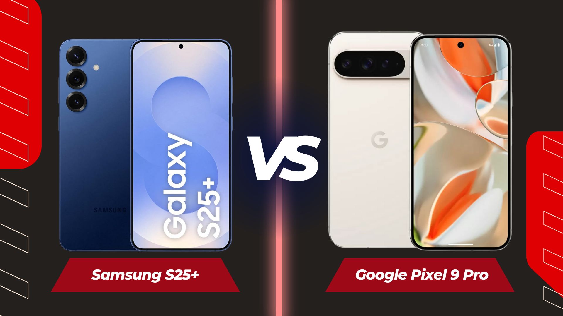 Samsung Galaxy S25+ vs Google Pixel 9 Pro: A Detailed Comparison