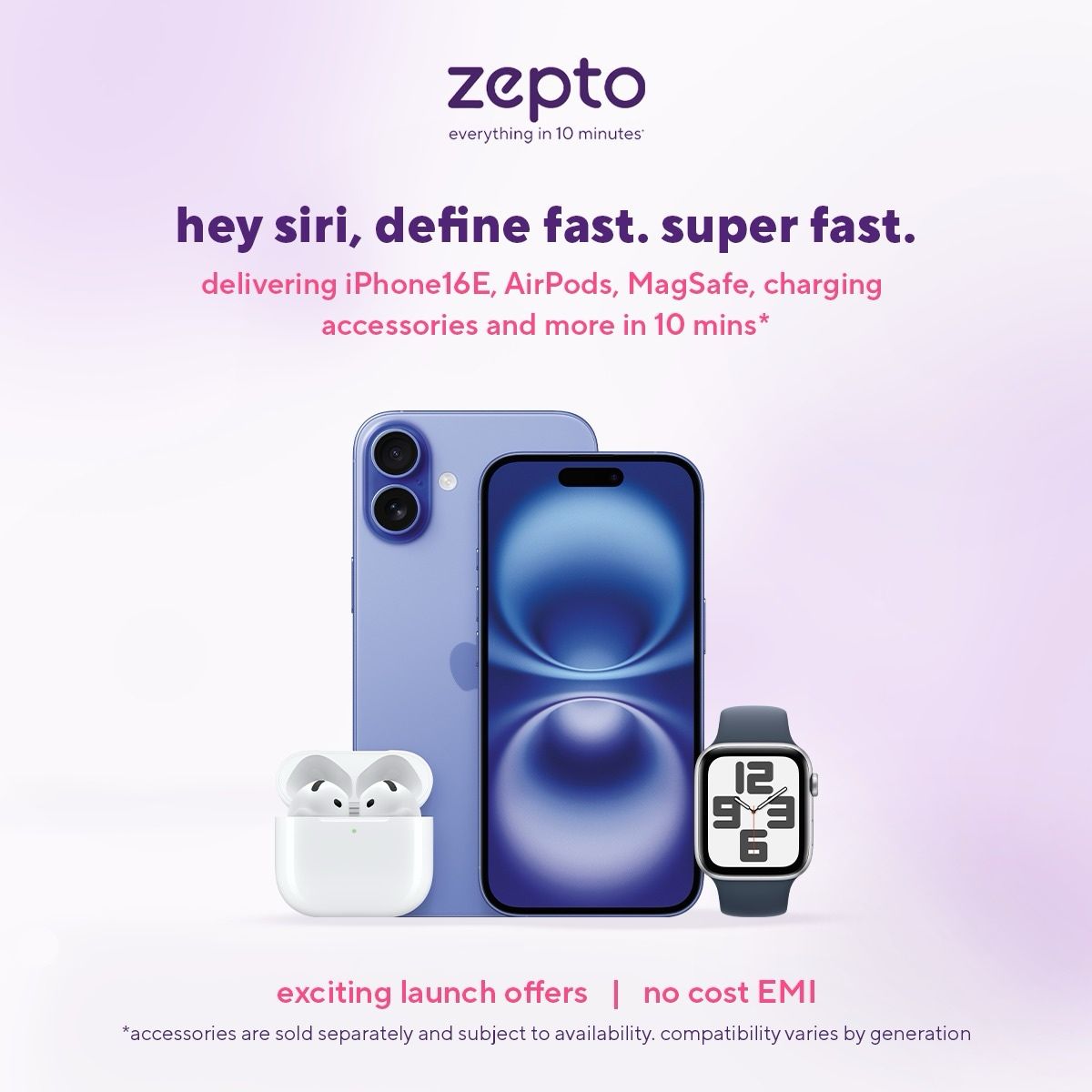 Zepto Expands Electronics Offering with Apple Product Integration