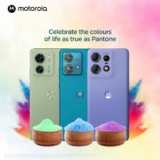 Celebrate Holi with Motorola’s Vibrant Smartphones
