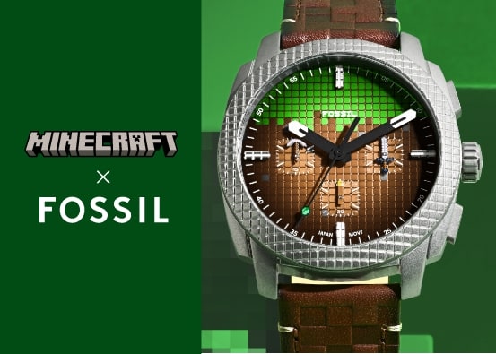 Fossil Unveils Special-Edition Collection Inspired by Minecraft