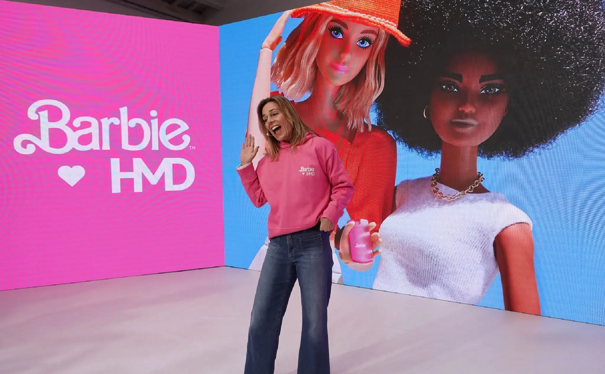 HMD Unveils Barbie Foldable