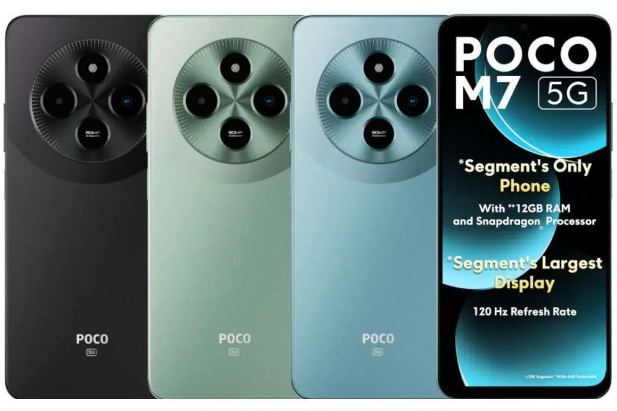 India Gets POCO M7 5G