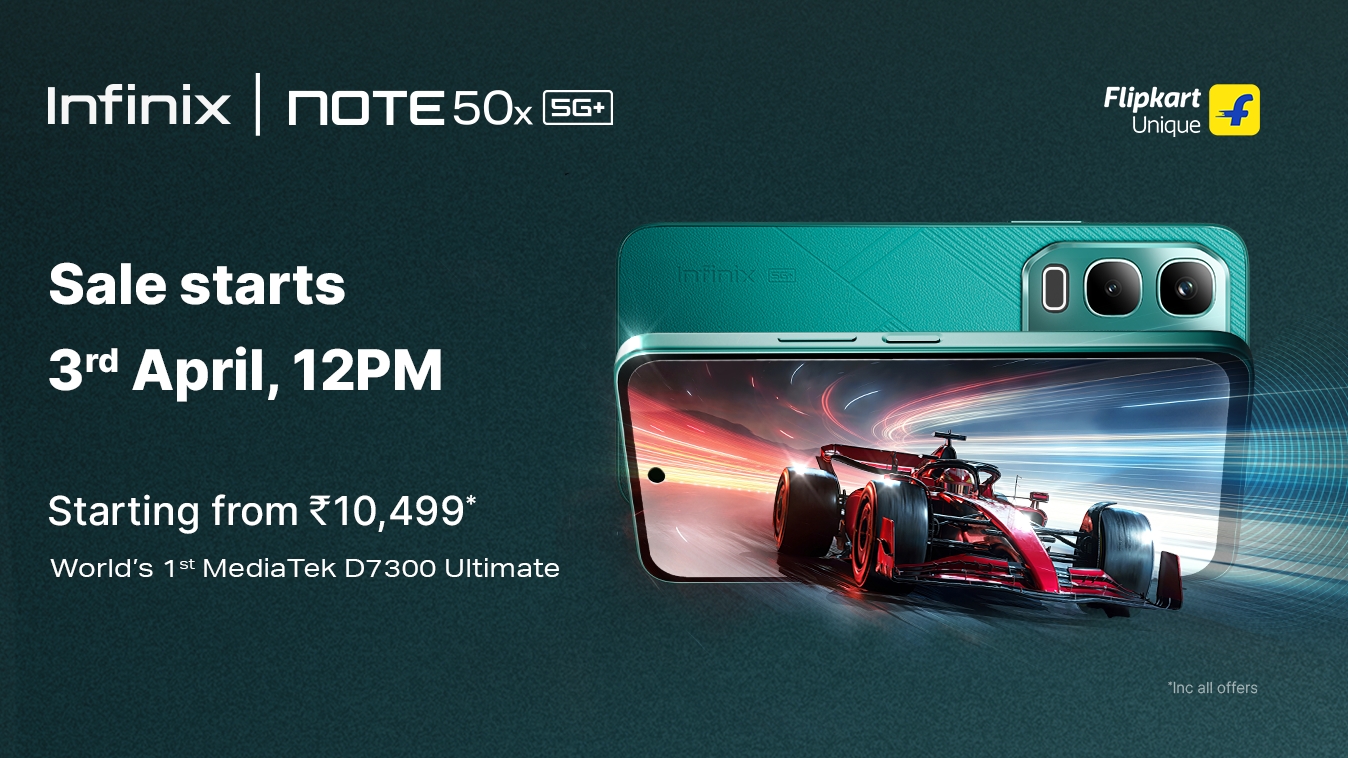 Infinix NOTE 50x 5G+ Debuts with MediaTek's Latest Processor