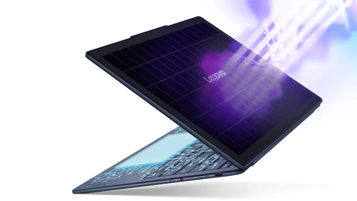 Lenovo Builds Laptop That Runs on Solar Energy