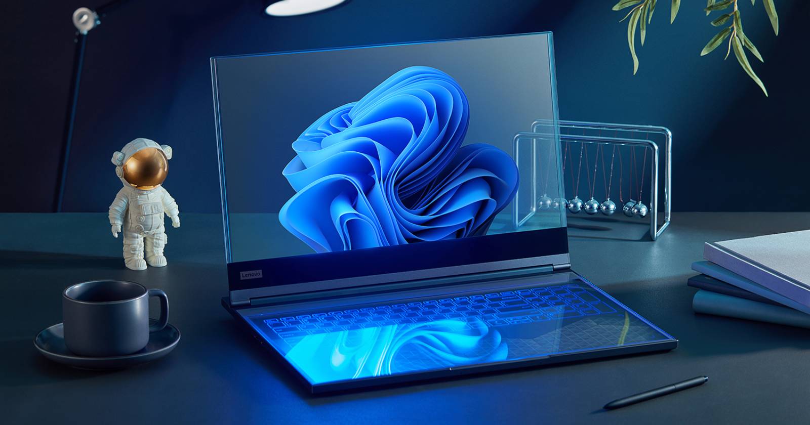 Lenovo Reveals AI Concept Devices for Future Work.