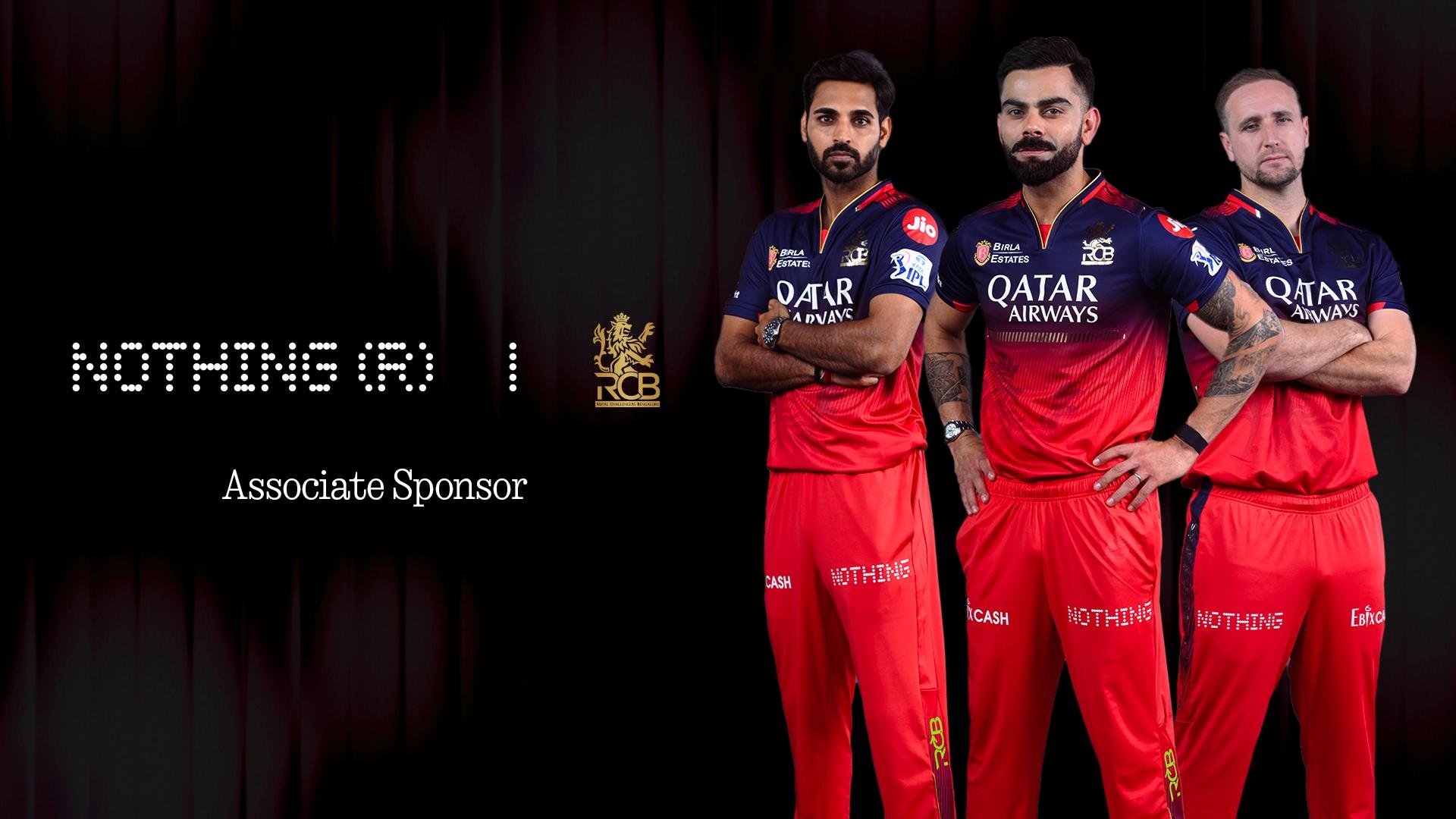 Nothing Sponsors Royal Challengers Bengaluru for T20 Season 2025