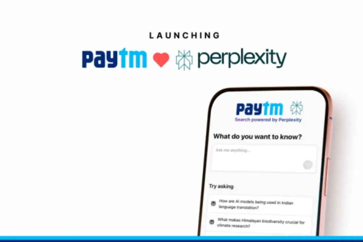Paytm Users Get AI Search Through Perplexity Deal