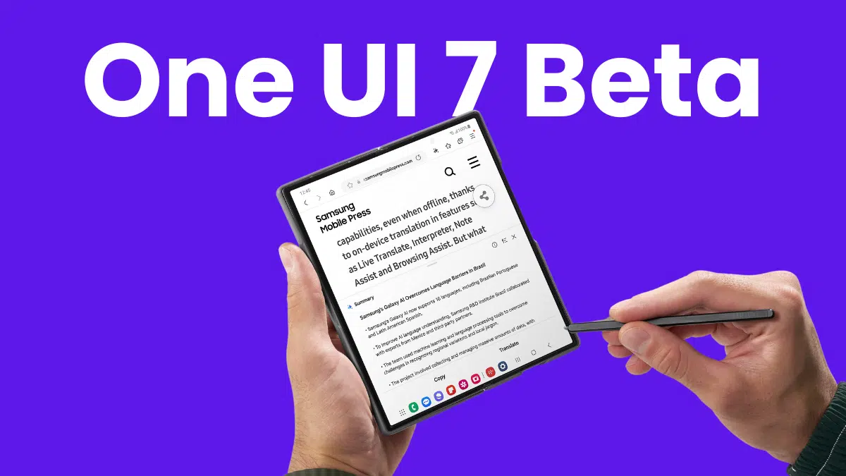 Samsung Gears Up for One UI 7 Rollout