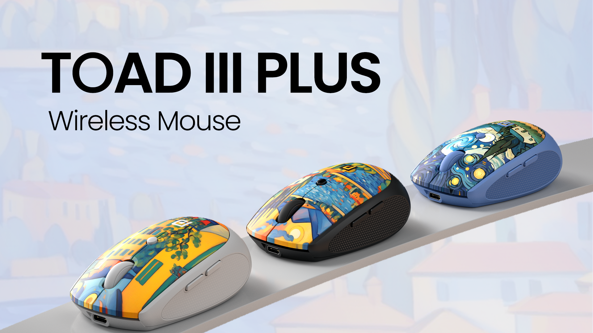 Portronics Unveils TOAD III PLUS Wireless Mice Inspired by Van Gogh’s Iconic Artworks