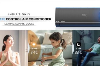 Can Your AC Look This Good? Haier's Stunning Fabric Finish & AI Brain Will Blow You Away!
