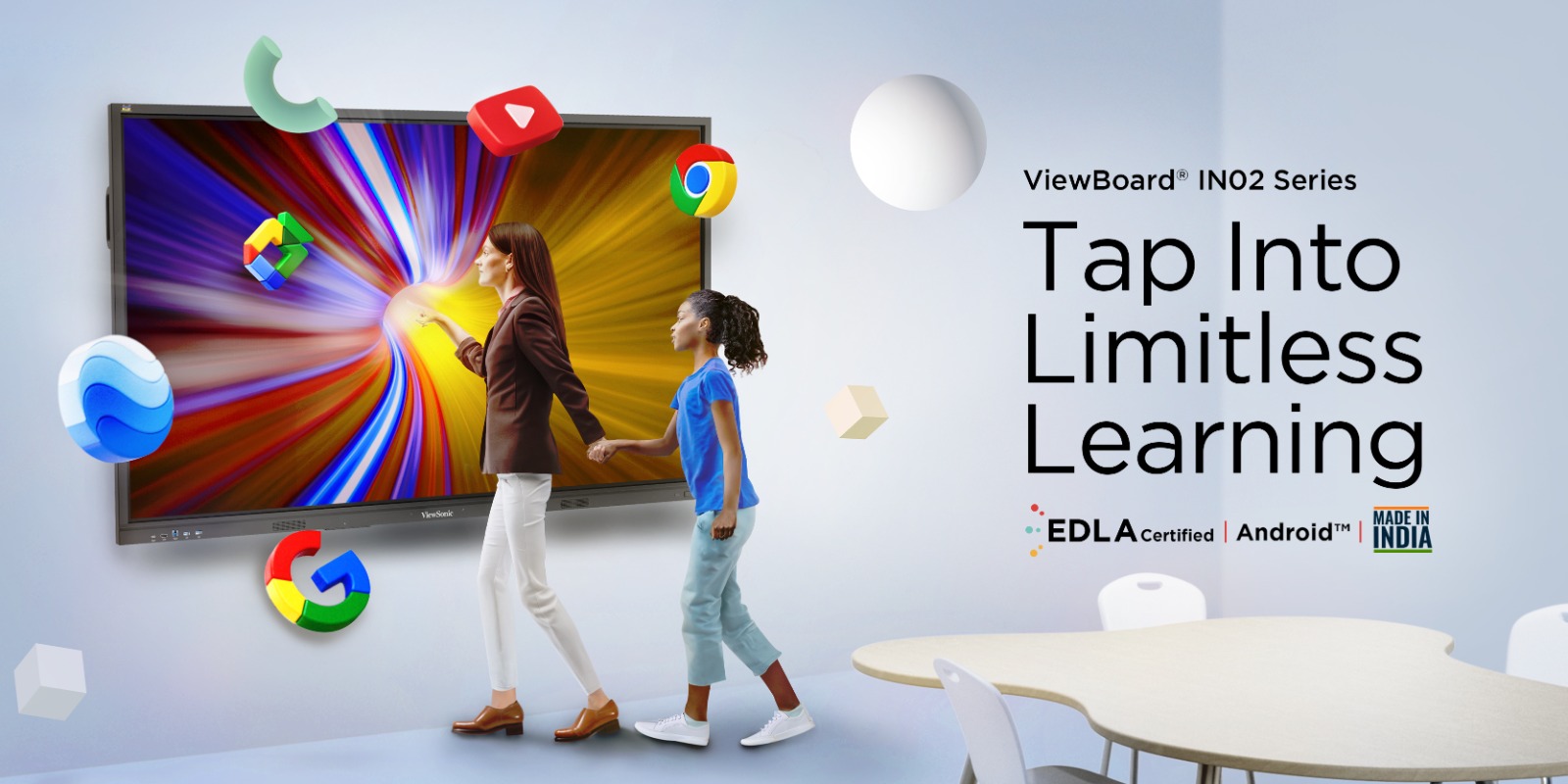 ViewSonic Launches Made-in-India Interactive Displays with Google Certification