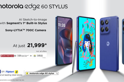 Could a Smartphone Under ₹22,000 Really Change How You Create? The Motorola Edge 60 Stylus Arrives with a Built-in Pen and Serious AI muscle  