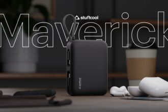 Stop tangled cables & dead phones! The Stuffcool Maverick Mini 20000mAh power bank with built-in cables offers fast charging & ultimate portability. Made in India & BIS approved.