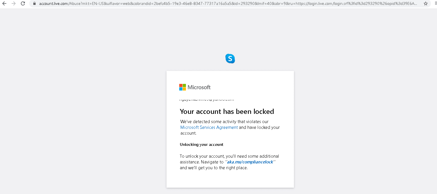 Was Your Microsoft Account Locked