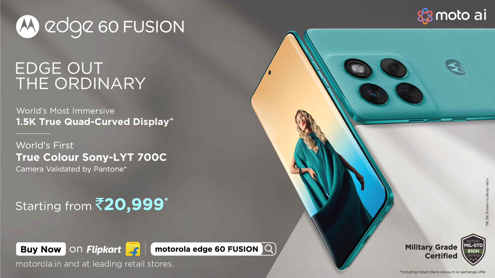 Could THIS Be the Most Stunning Phone Display You've Ever Seen? Motorola Edge 60 Fusion Drops Today!