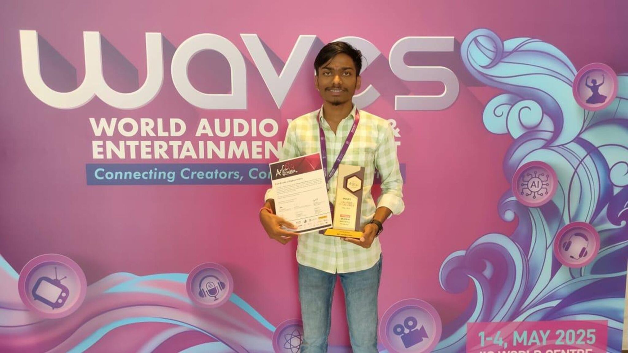 Aptech students win top Honors at WAVES 2025, Showcasing India’s Emerging AVGC Leadership 